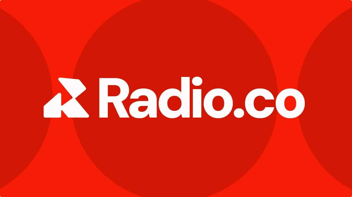 radio.co header with logo