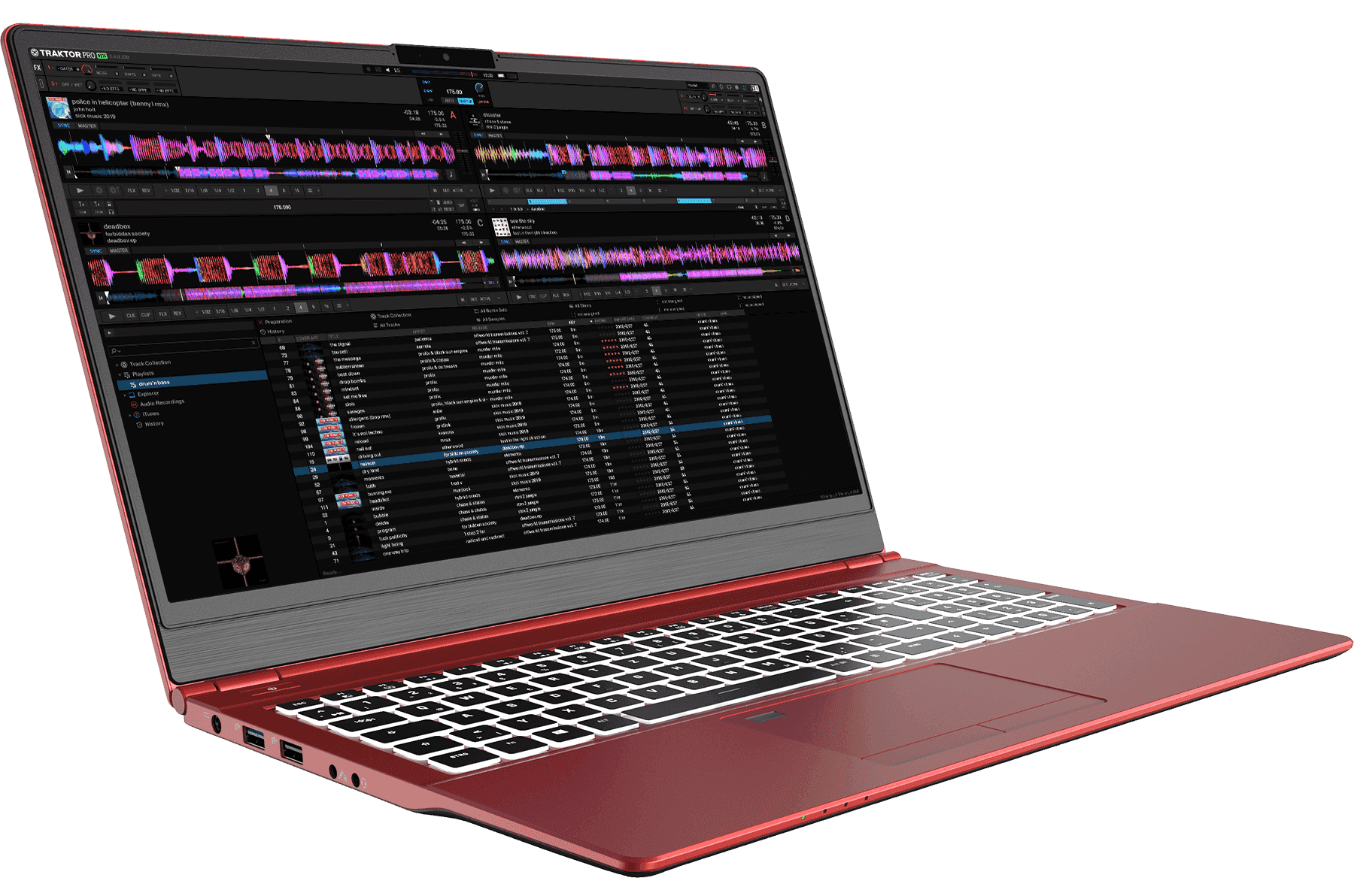 a DJ Laptop