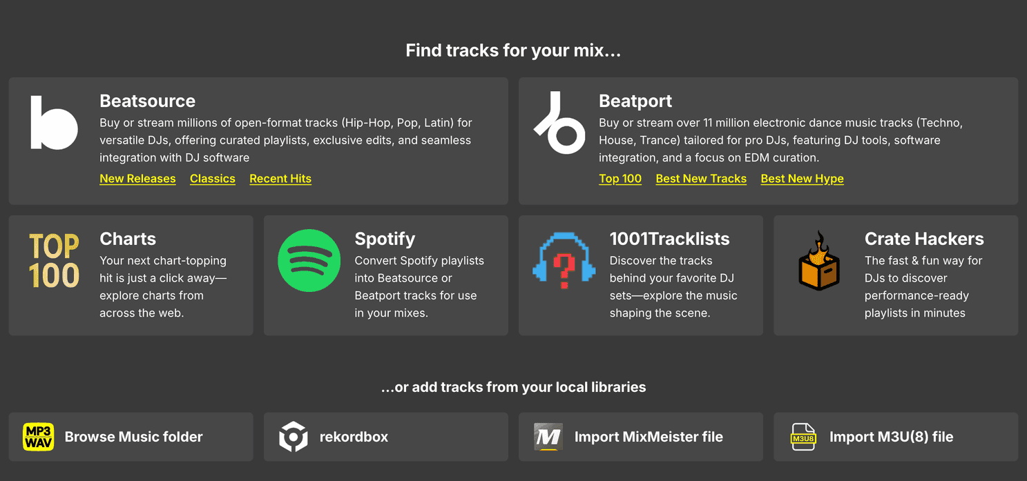 dj studio beatport streaming process