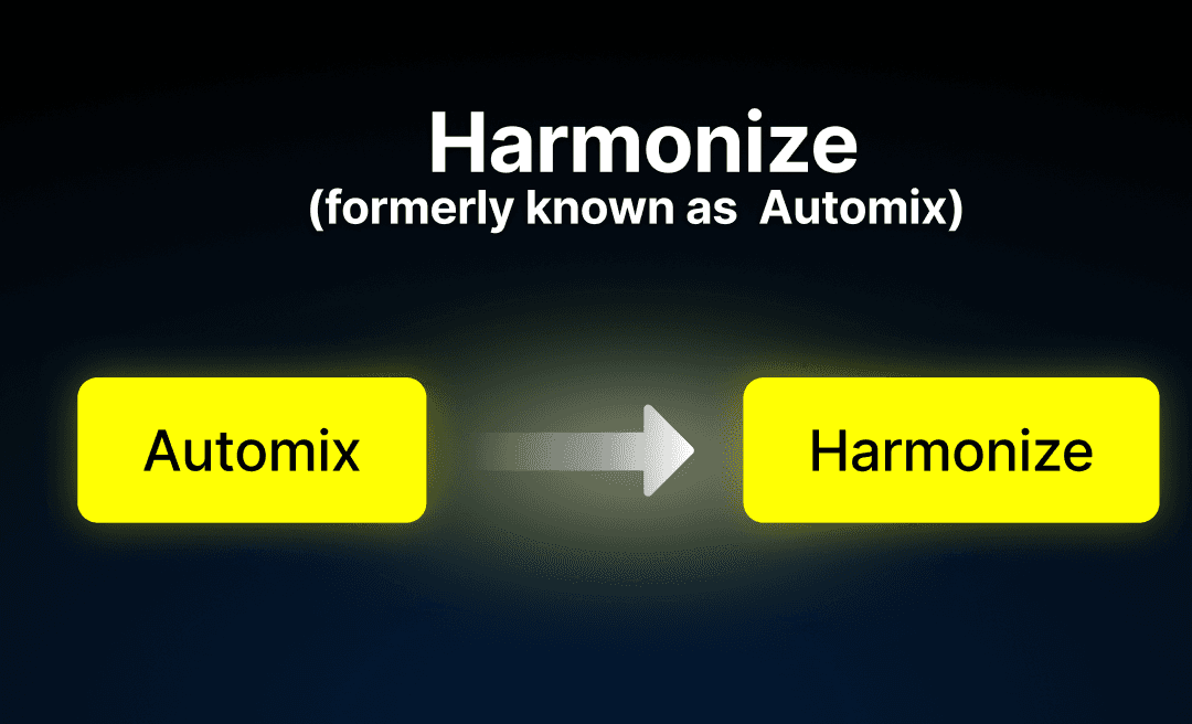 Automix to harmonize