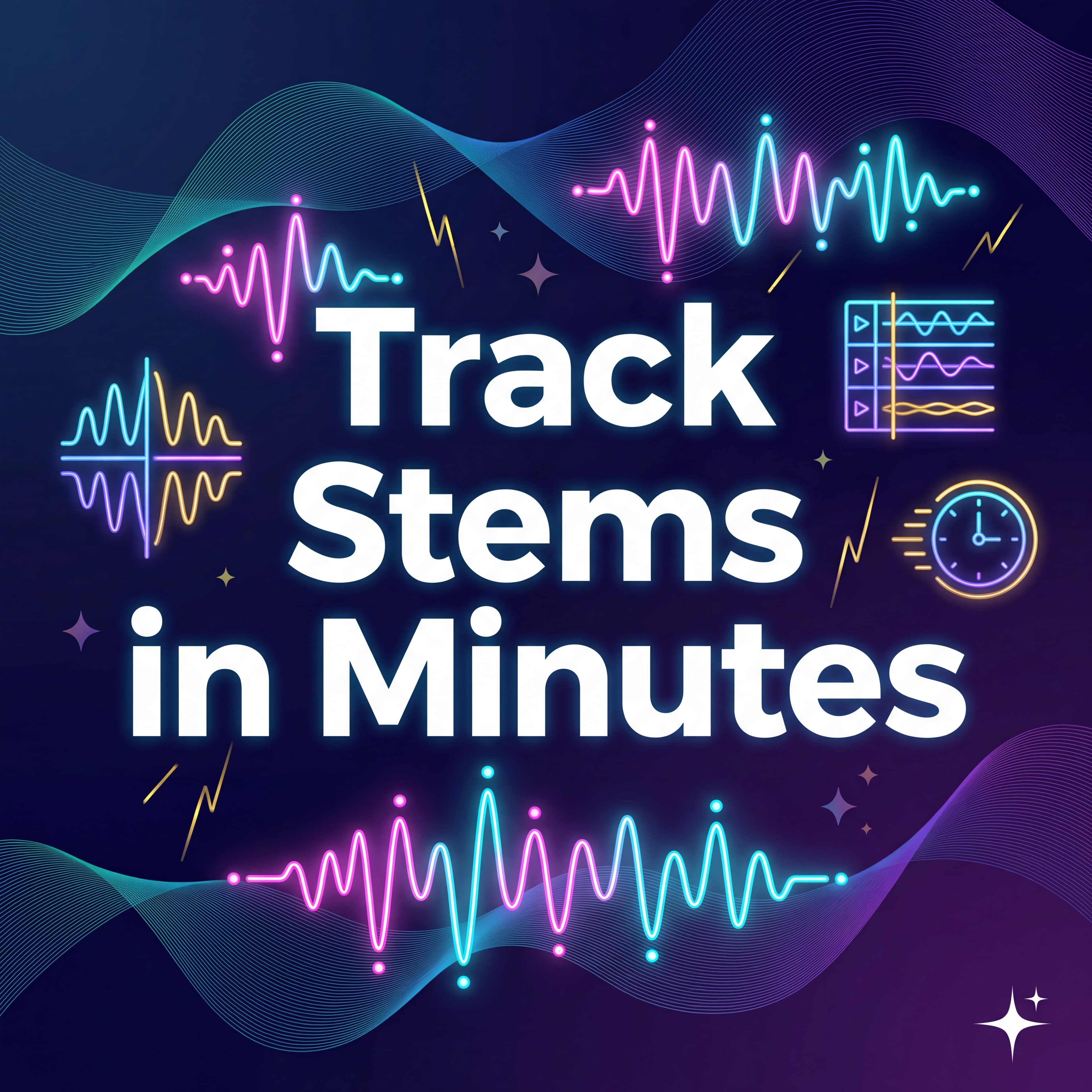 Track Stems in Minutes