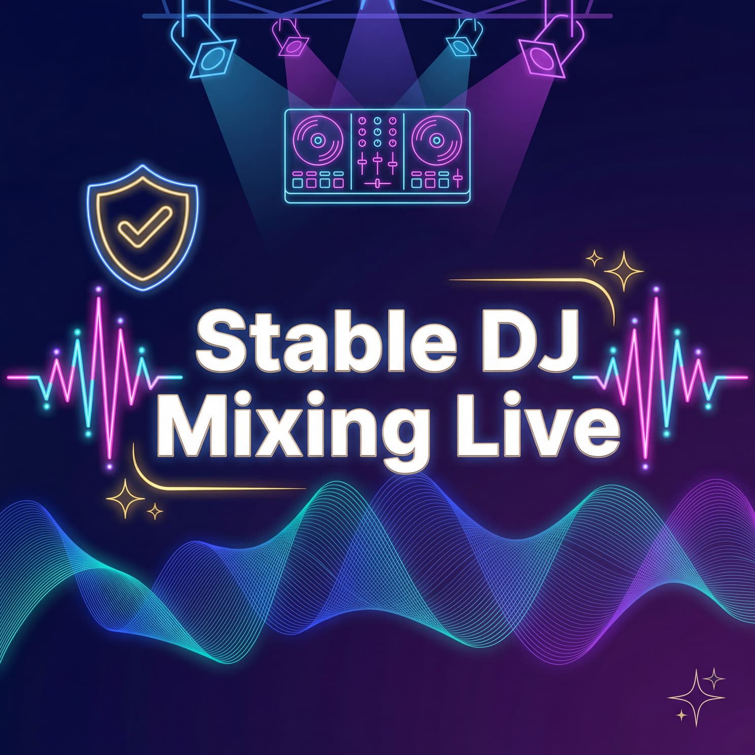 Stable DJ Mixing Live