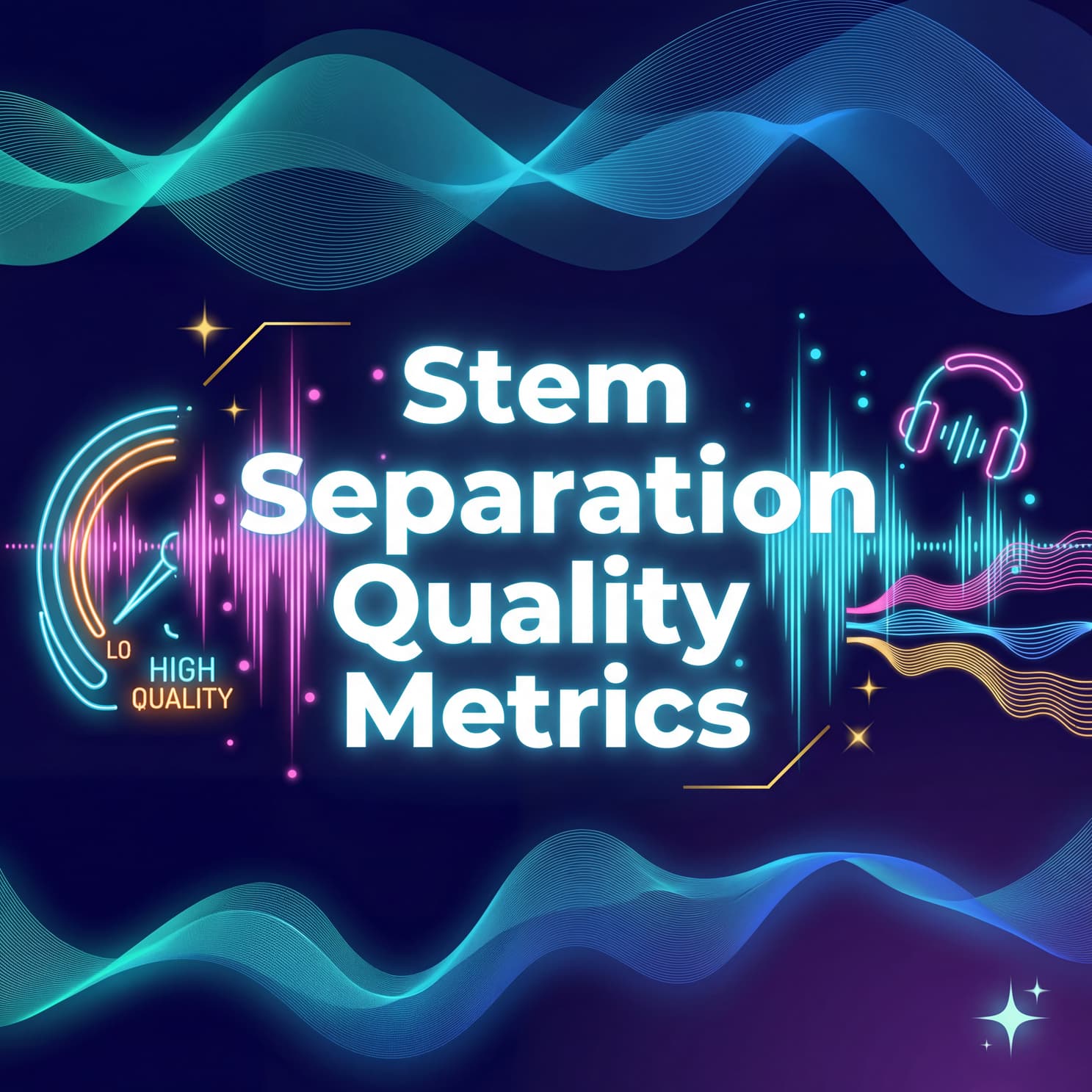 Stem Separation Quality Metrics