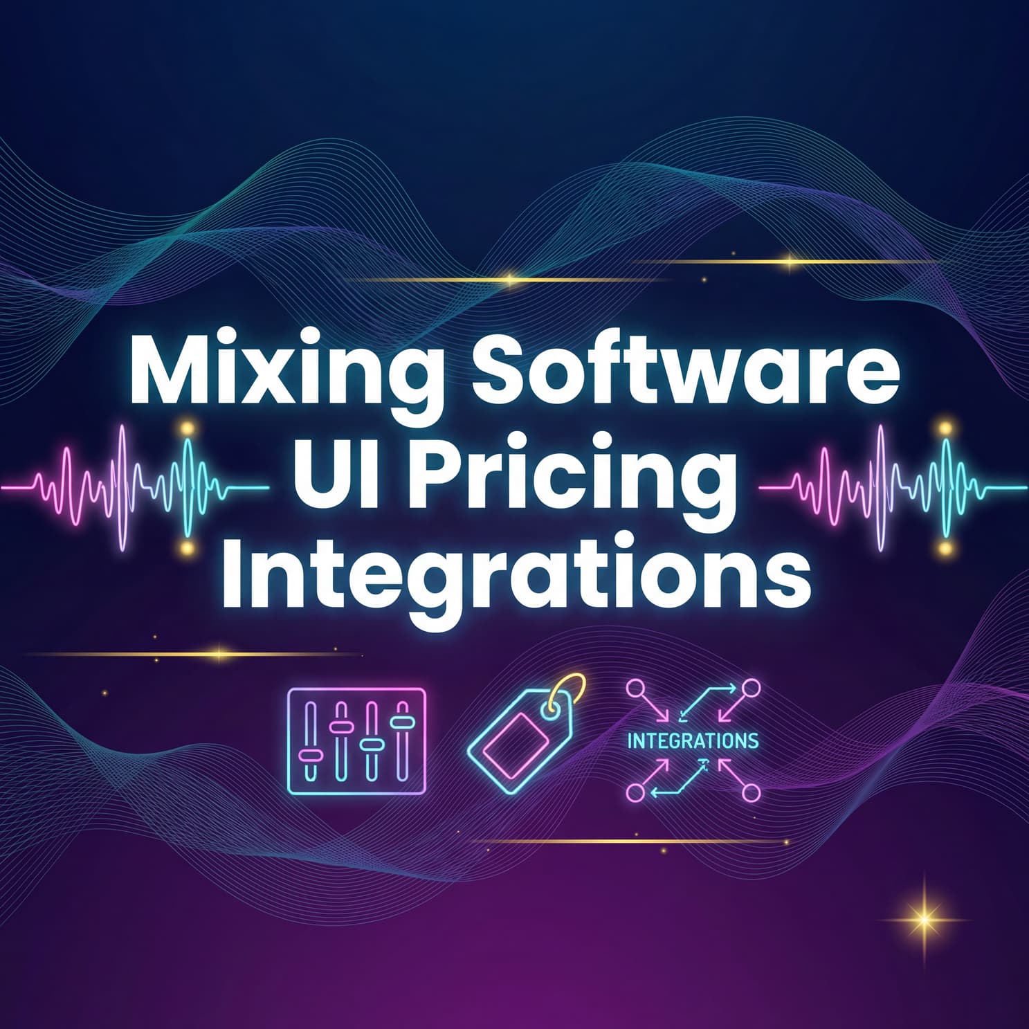 Mixing Software UI Pricing Integrations