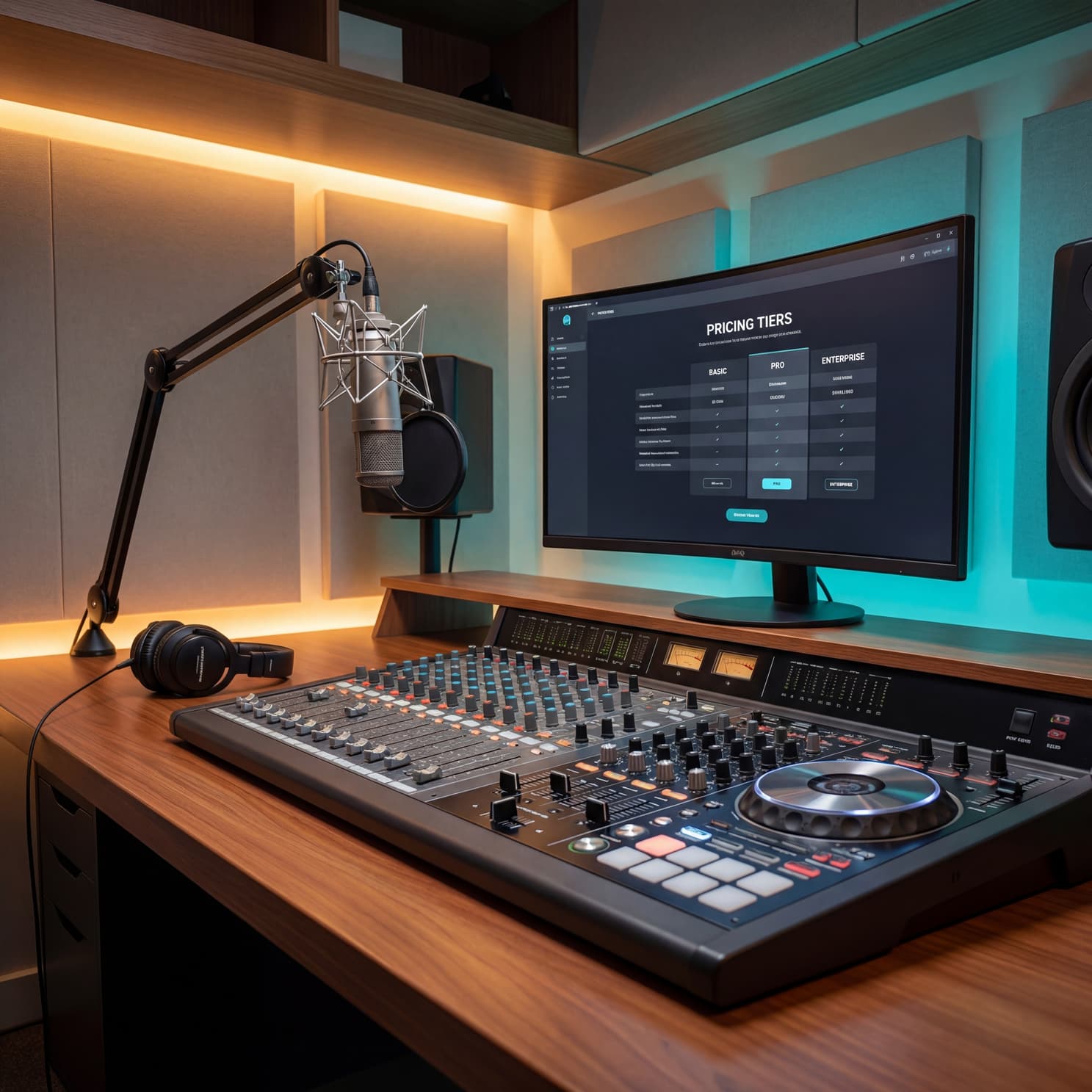 Radio show mixing software pricing comparison showing tiers, models, and real-world costs for DJ producers