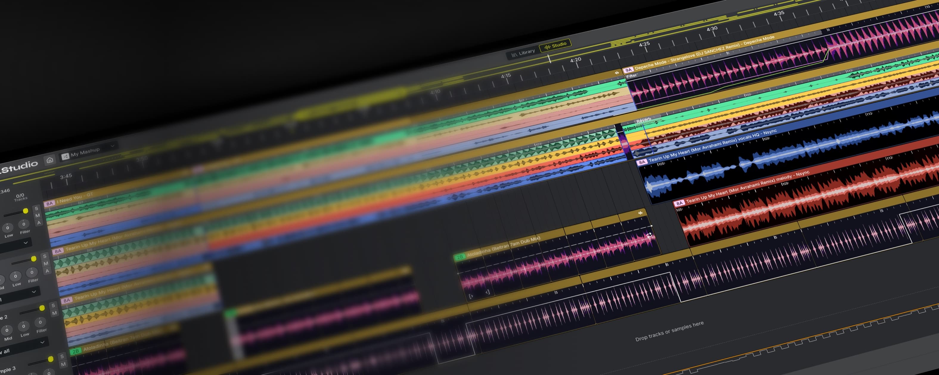 Use Stems separation for your mashups and mixes