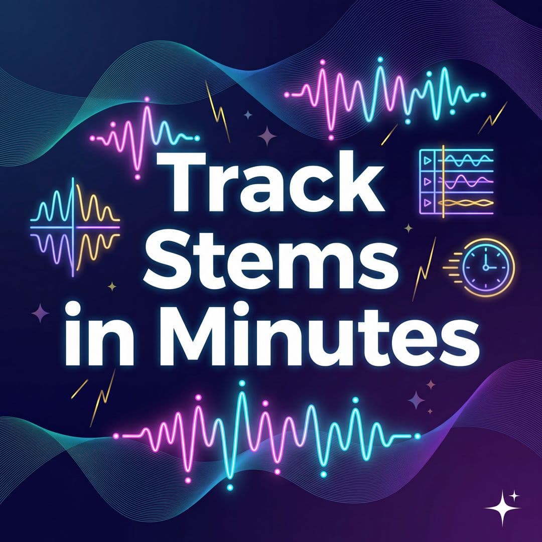 Track Stems in Minutes