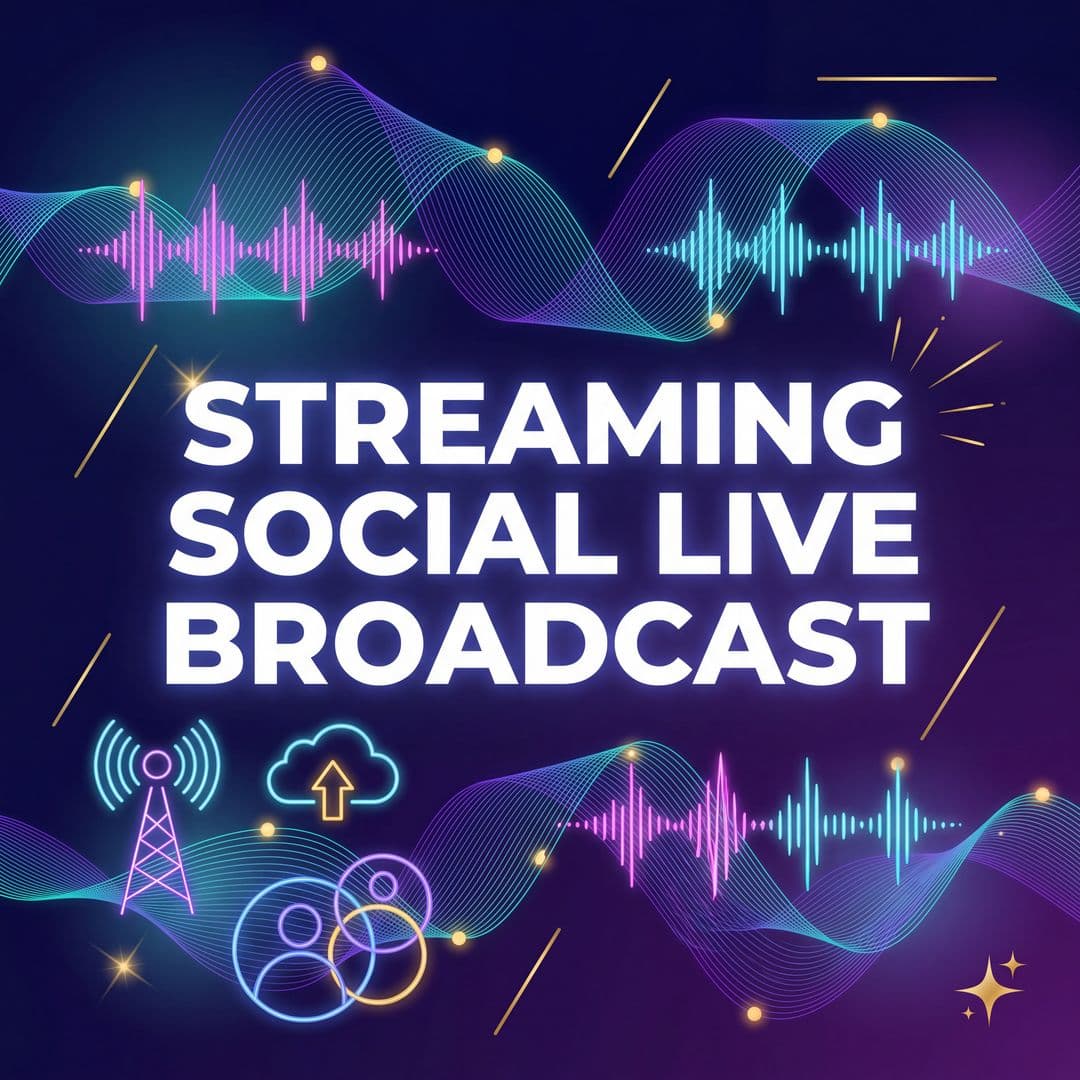 Streaming Social Live Broadcast