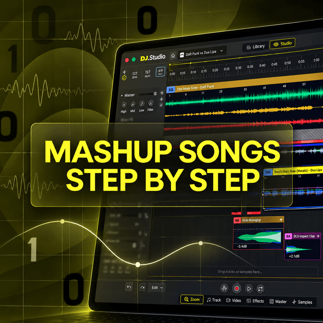 mashup songs step by step