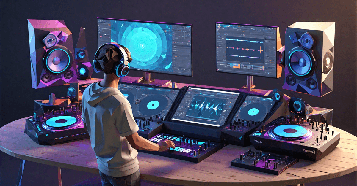 dj studio for live Djing 