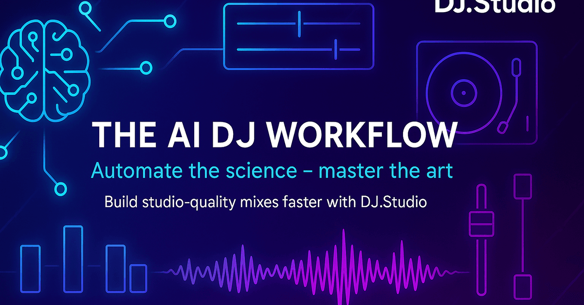 AI DJ workflow