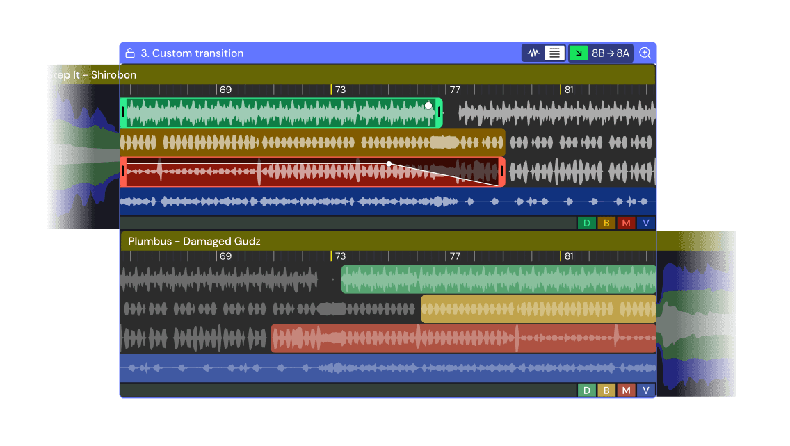 Die Stem-Separation von DJ.Studio