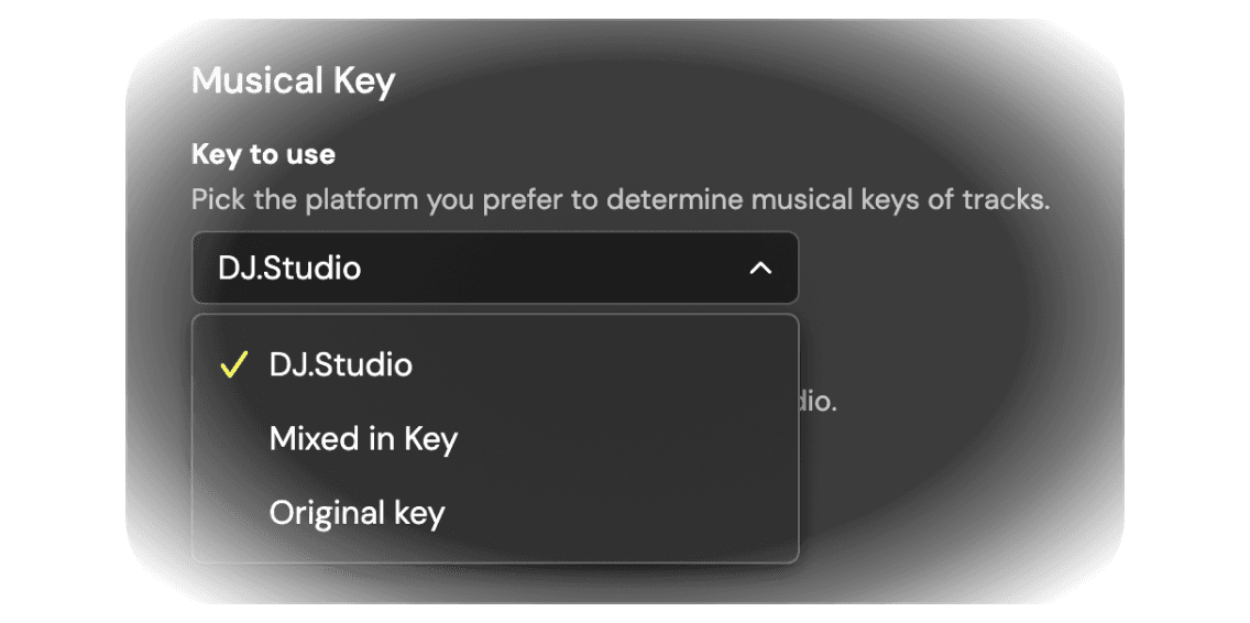 Select Musical Key