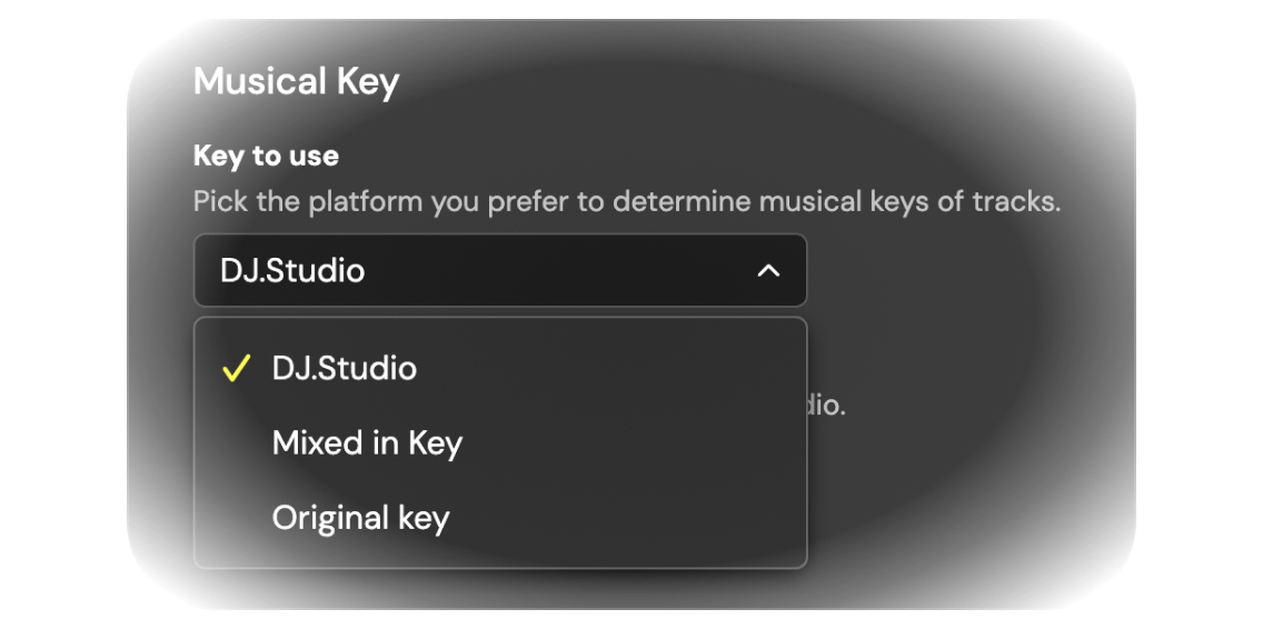 Select Musical Key