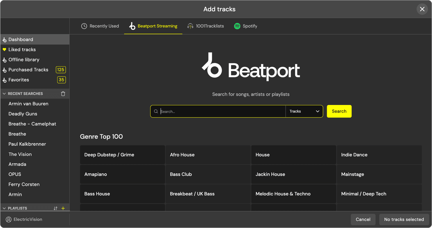 Beatport Library