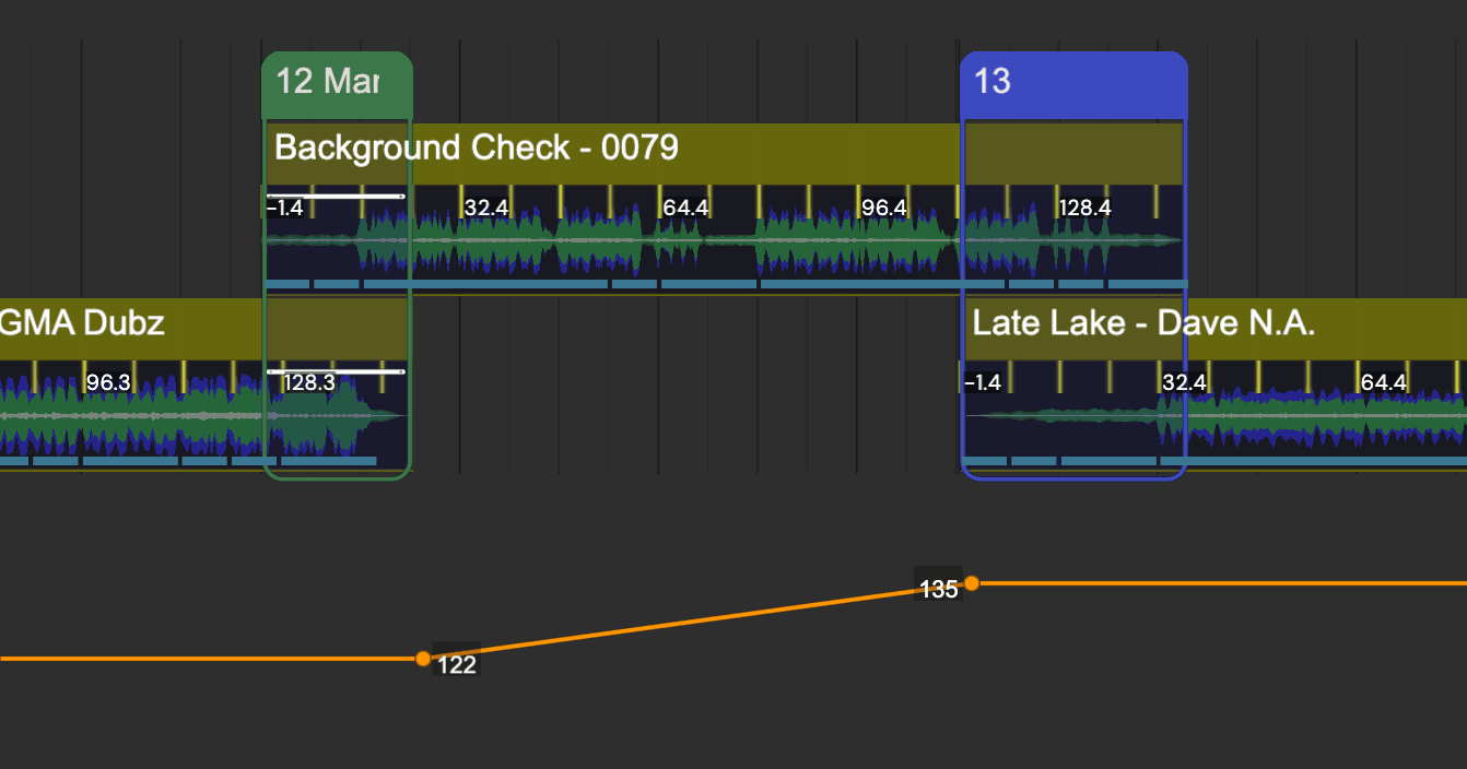 Speeding up BPM DJ Transition