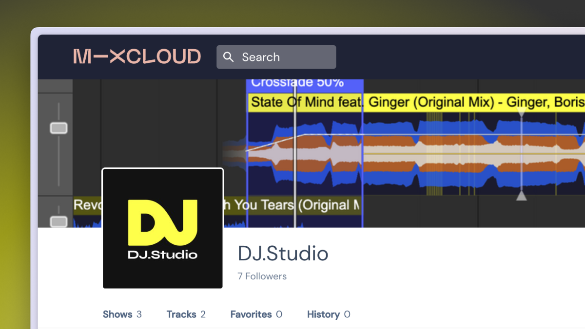 DJ.Studio's Mixcloud profile