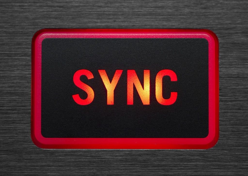 DJ sync button